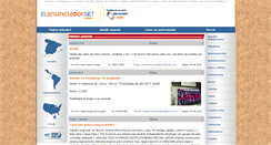 Desktop Screenshot of elanunciador.net
